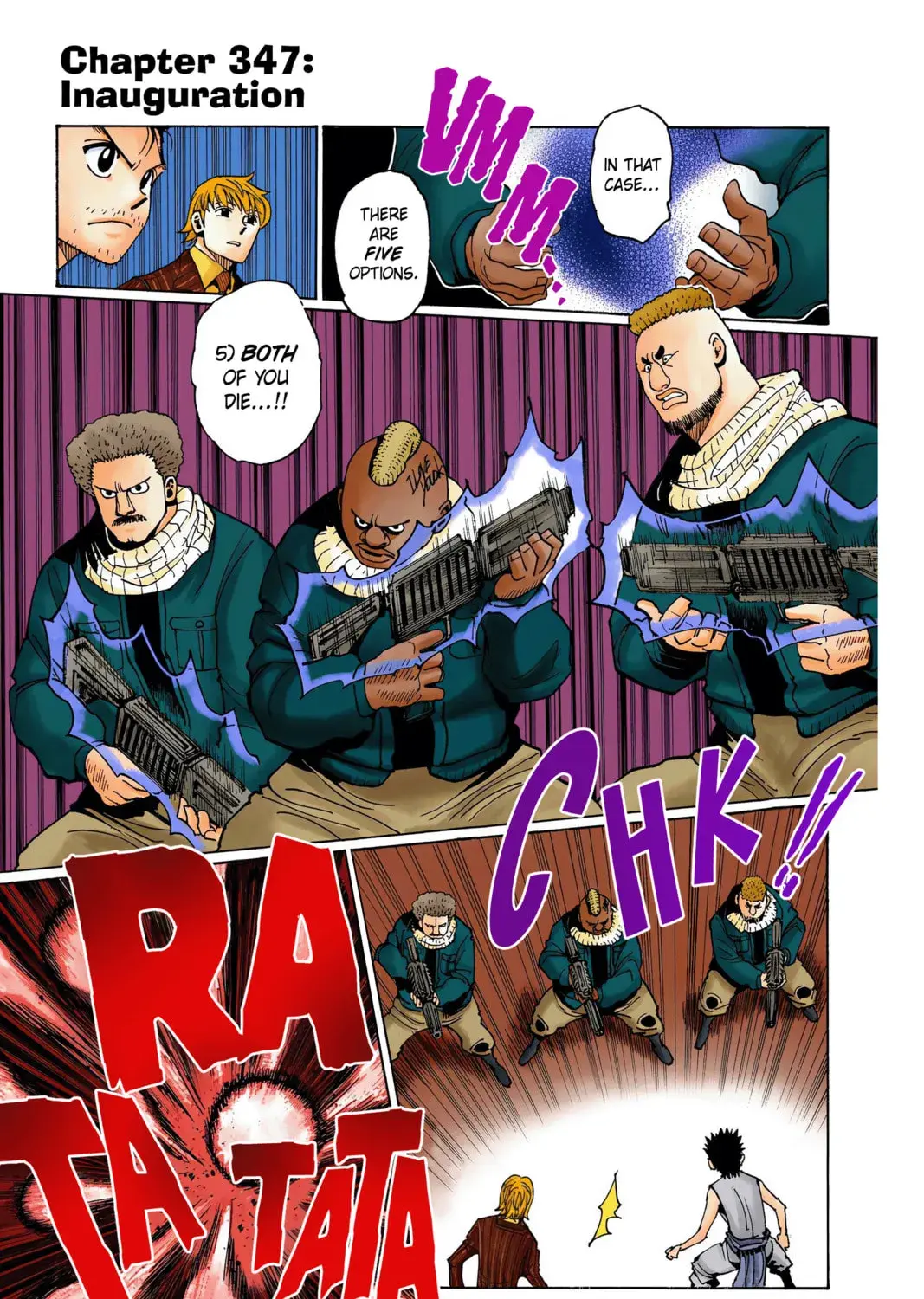 Hunter x Hunter Colored Manga, chapter 347, page 1
