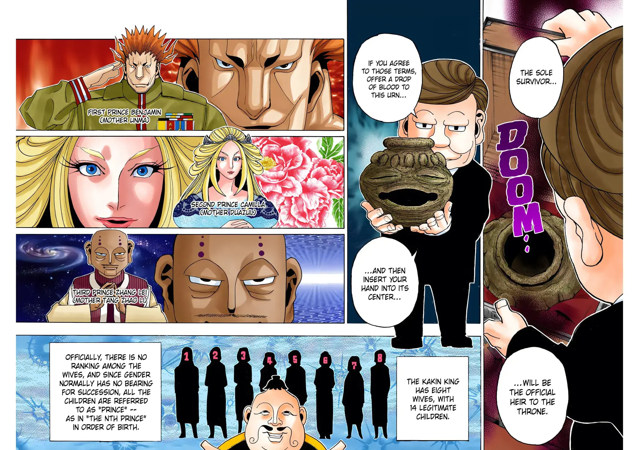 Hunter x Hunter Colored Manga, chapter 349, page 3