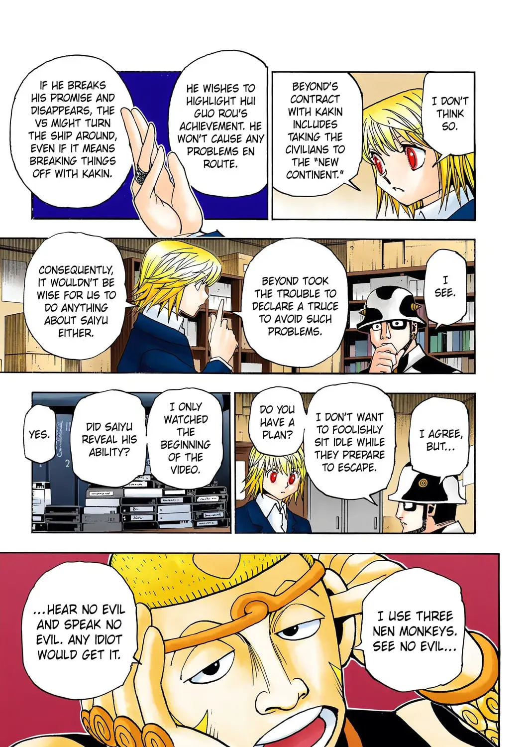 Hunter x Hunter Colored Manga, chapter 349, page 27