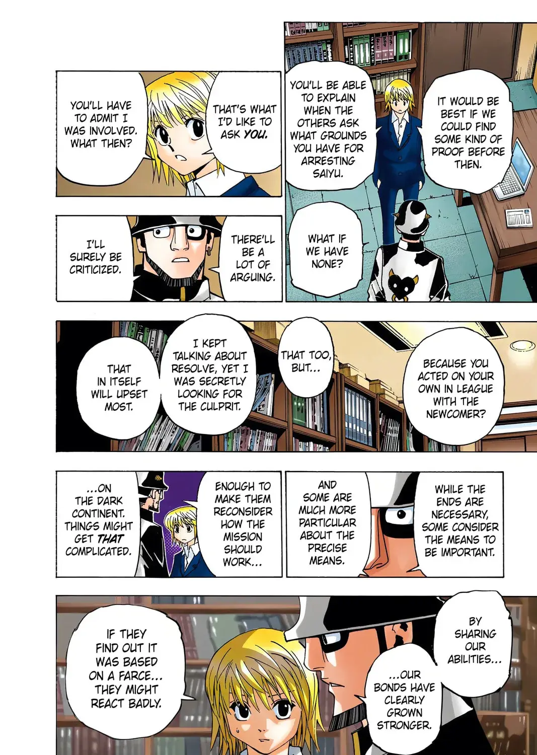 Hunter x Hunter Colored Manga, chapter 349, page 33