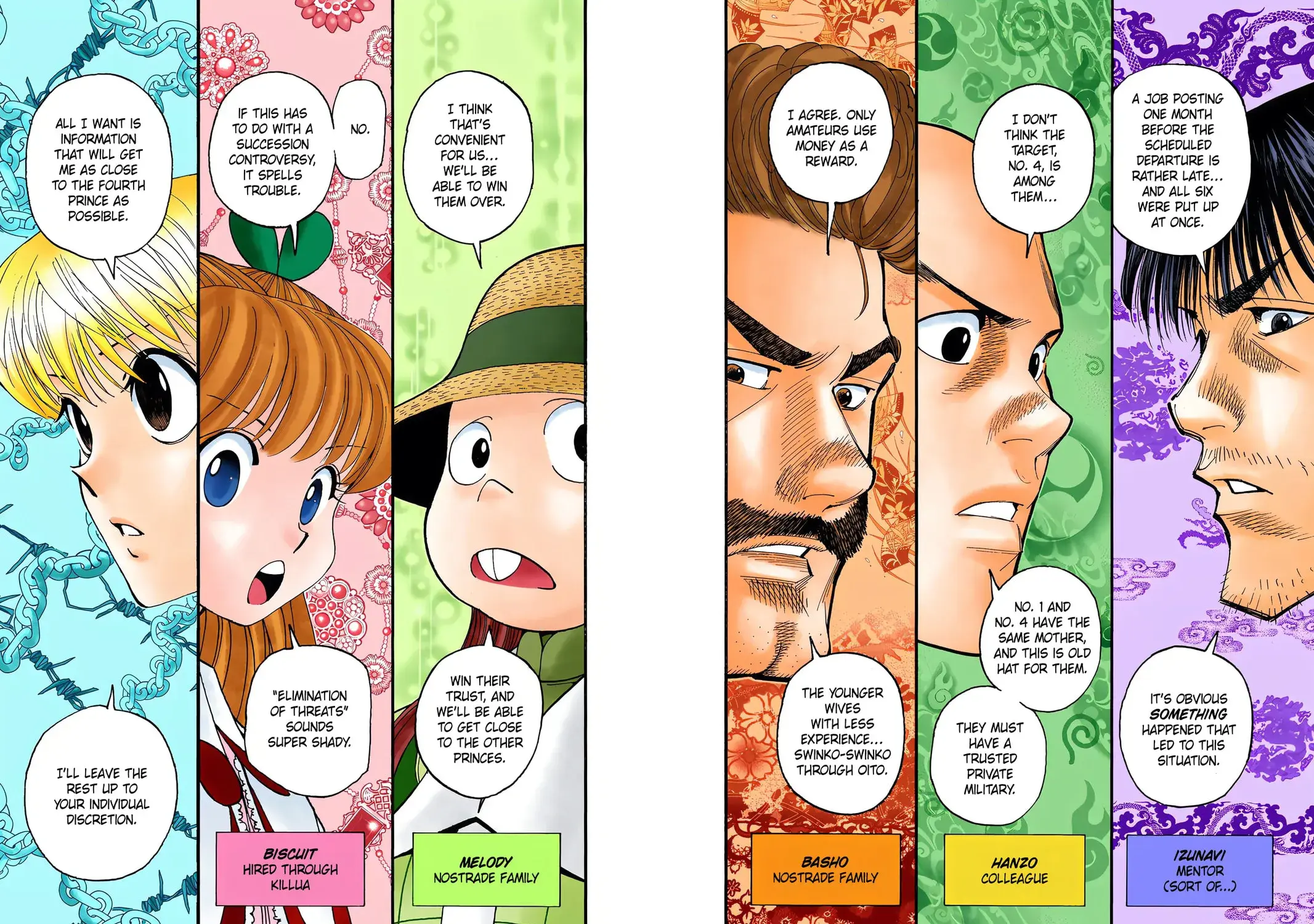 Hunter x Hunter Colored Manga, chapter 350, page 7