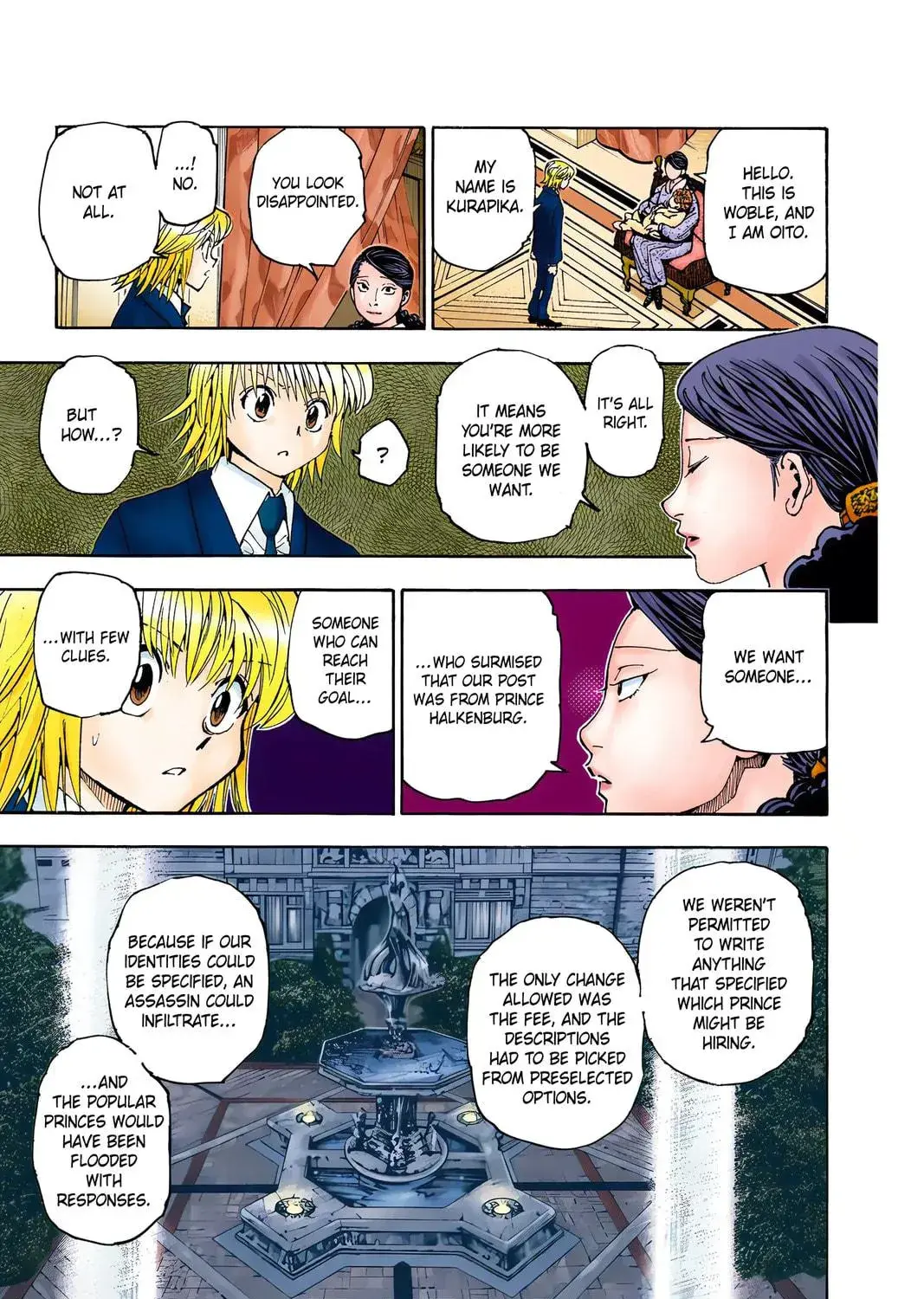 Hunter x Hunter Colored Manga, chapter 350, page 23