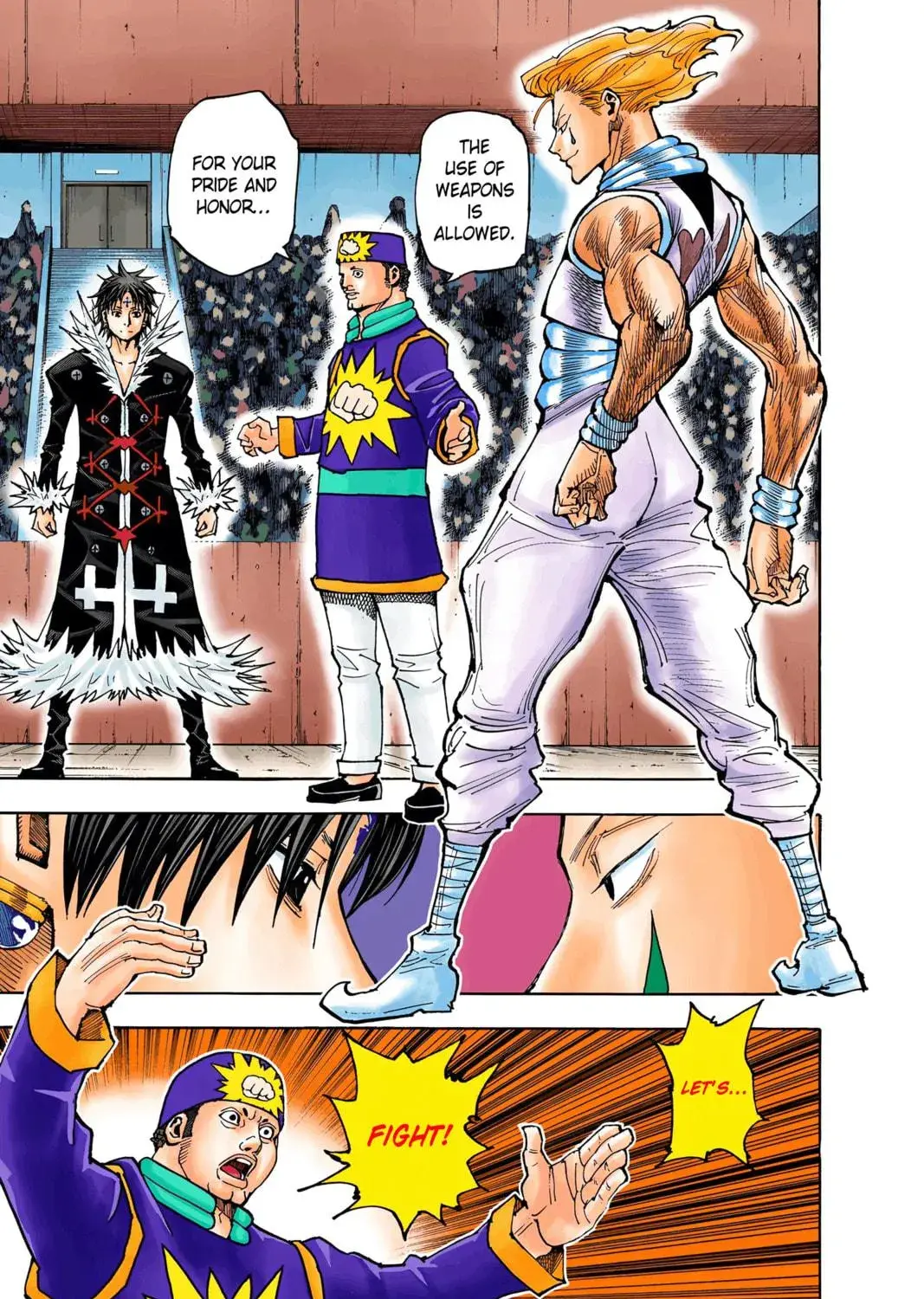 Hunter x Hunter Colored Manga, chapter 351, page 9