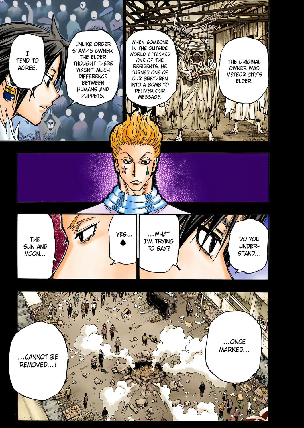 Hunter x Hunter Colored Manga, chapter 352, page 21