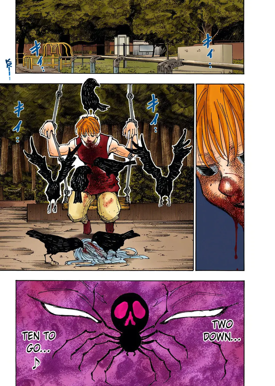 Hunter x Hunter Colored Manga, chapter 357, page 37