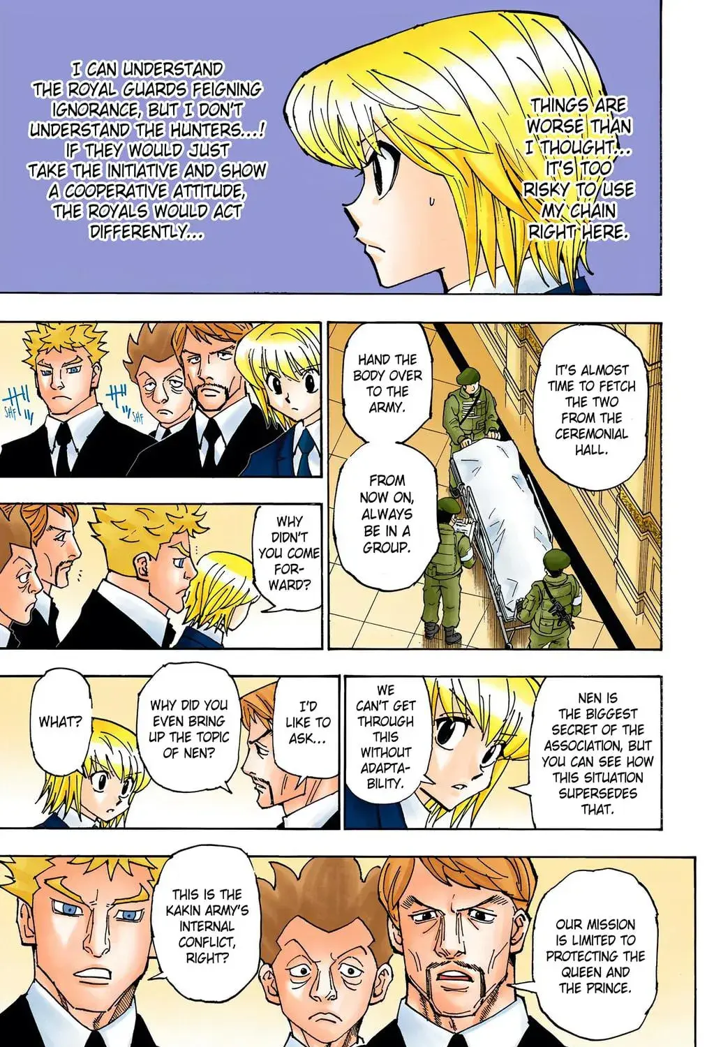 Hunter x Hunter Colored Manga, chapter 359, page 19