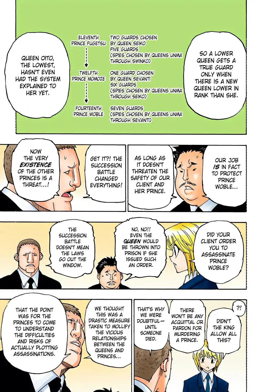 Hunter x Hunter Colored Manga, chapter 360, page 9