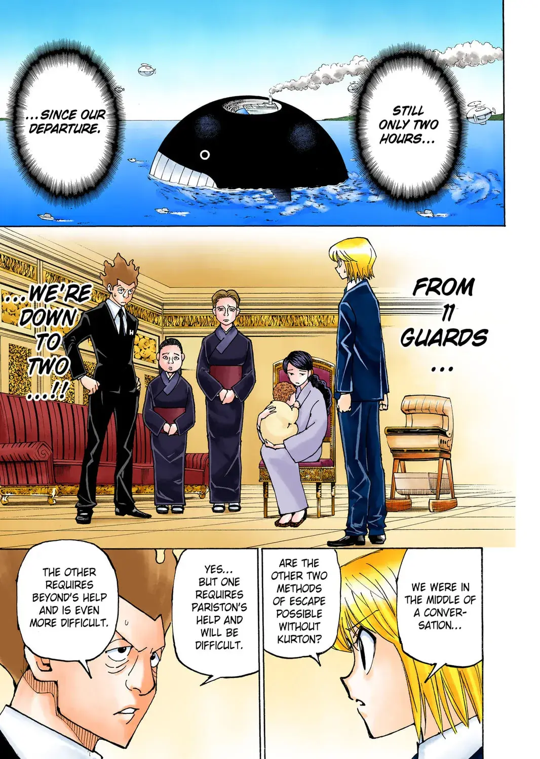 Hunter x Hunter Colored Manga, chapter 361, page 33