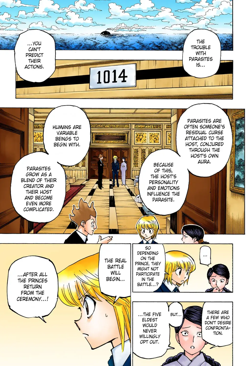 Hunter x Hunter Colored Manga, chapter 362, page 1