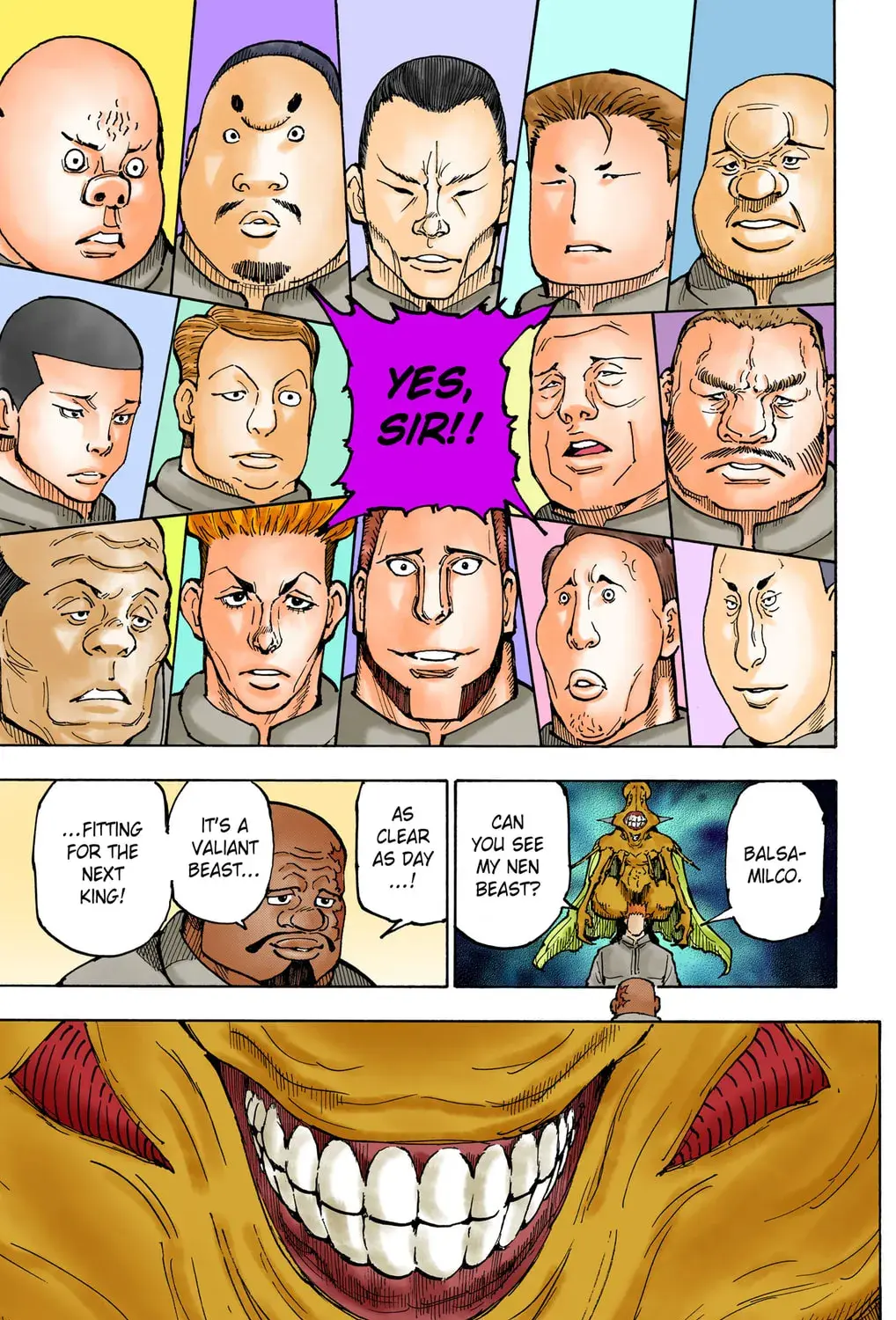 Hunter x Hunter Colored Manga, chapter 363, page 27