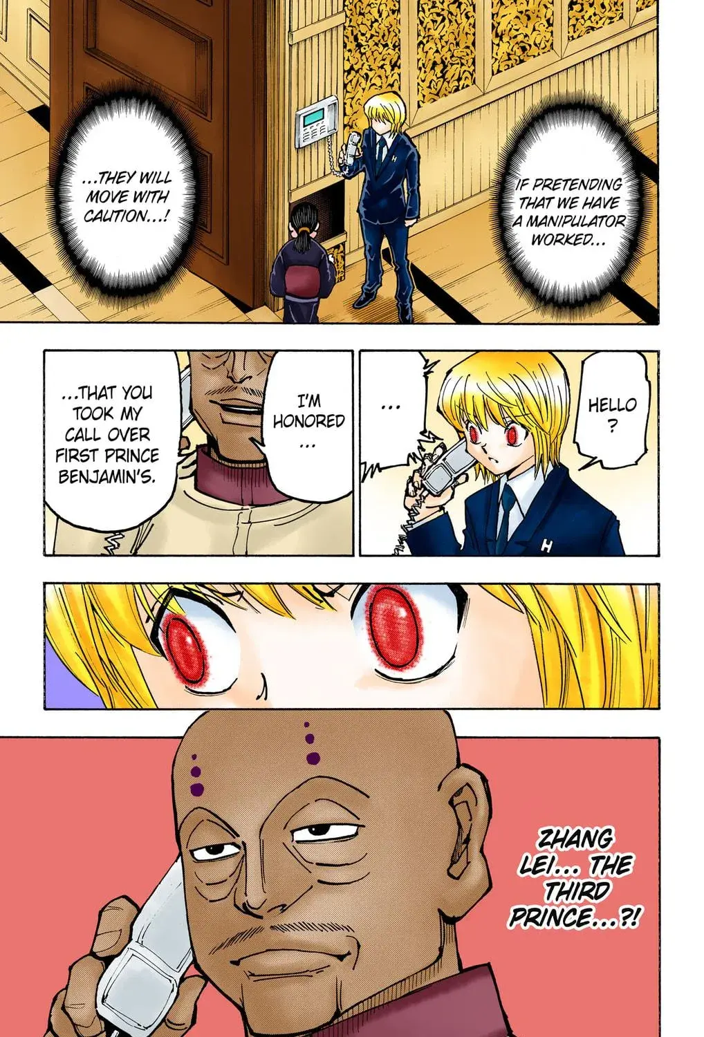 Hunter x Hunter Colored Manga, chapter 365, page 5