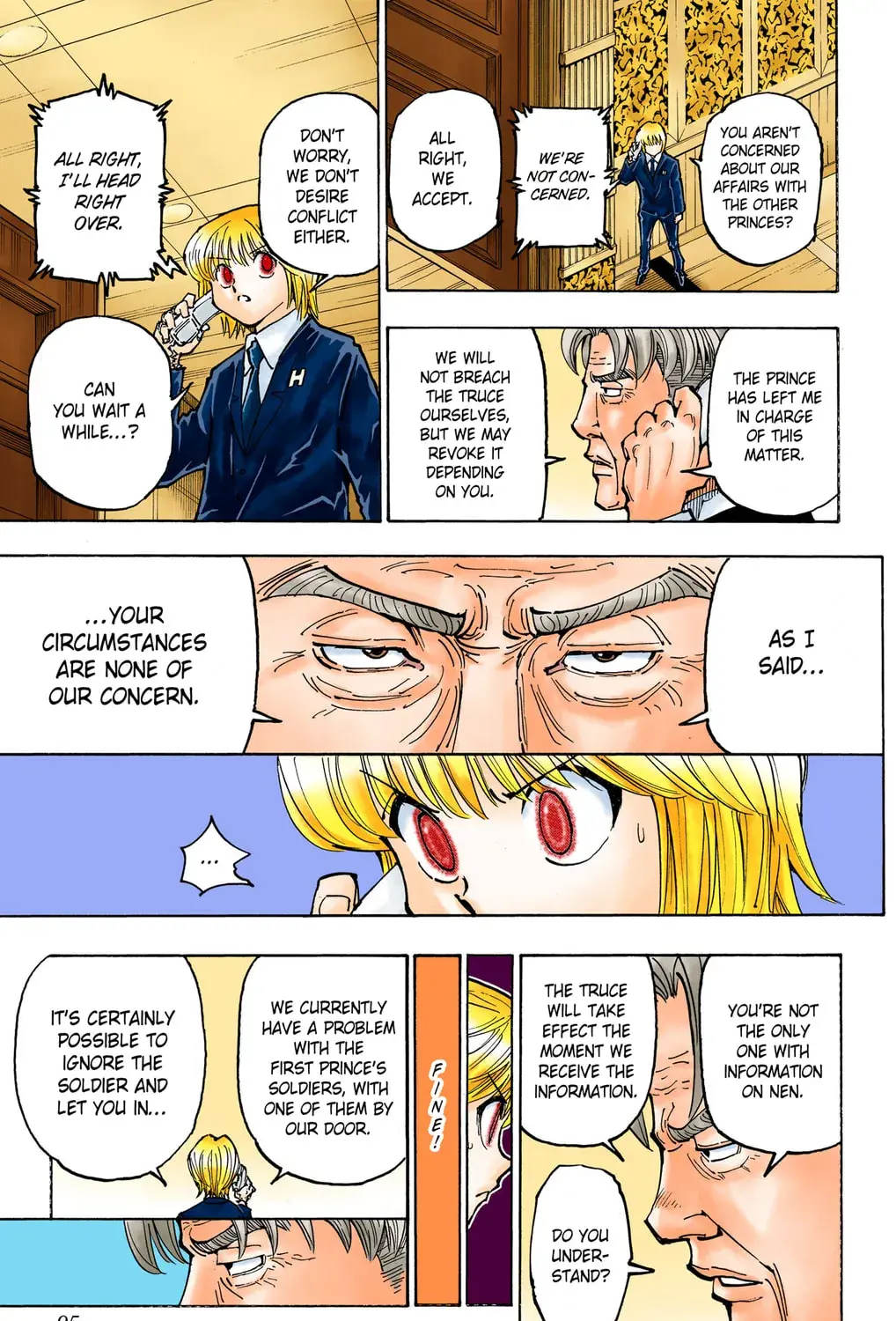 Hunter x Hunter Colored Manga, chapter 365, page 13