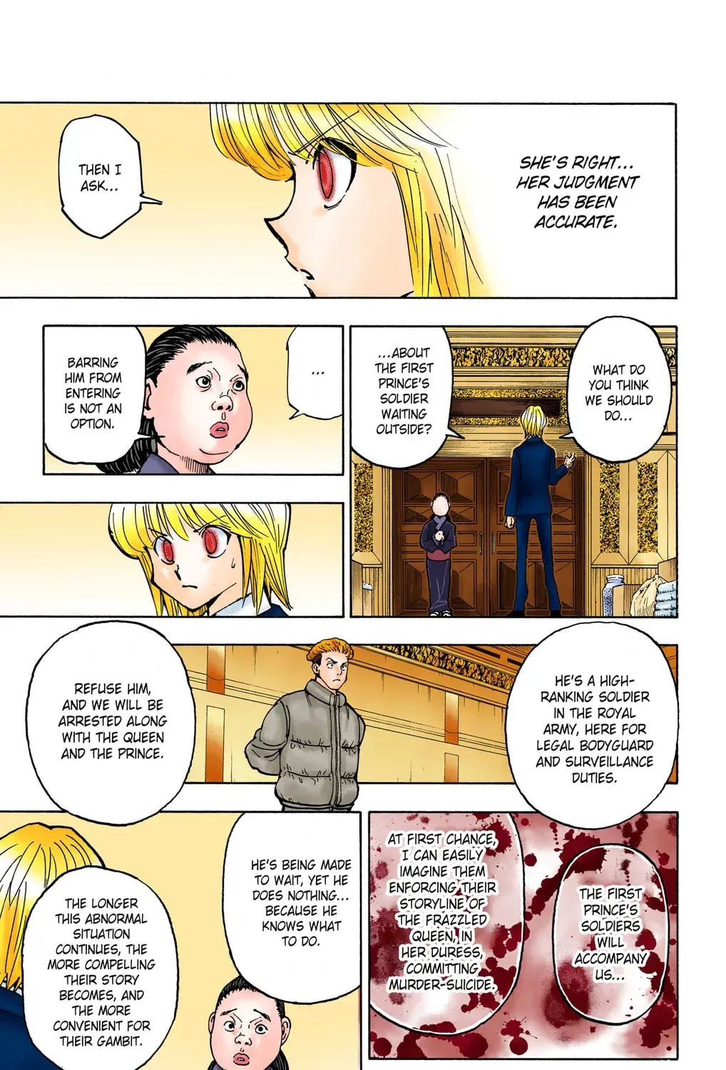 Hunter x Hunter Colored Manga, chapter 365, page 21