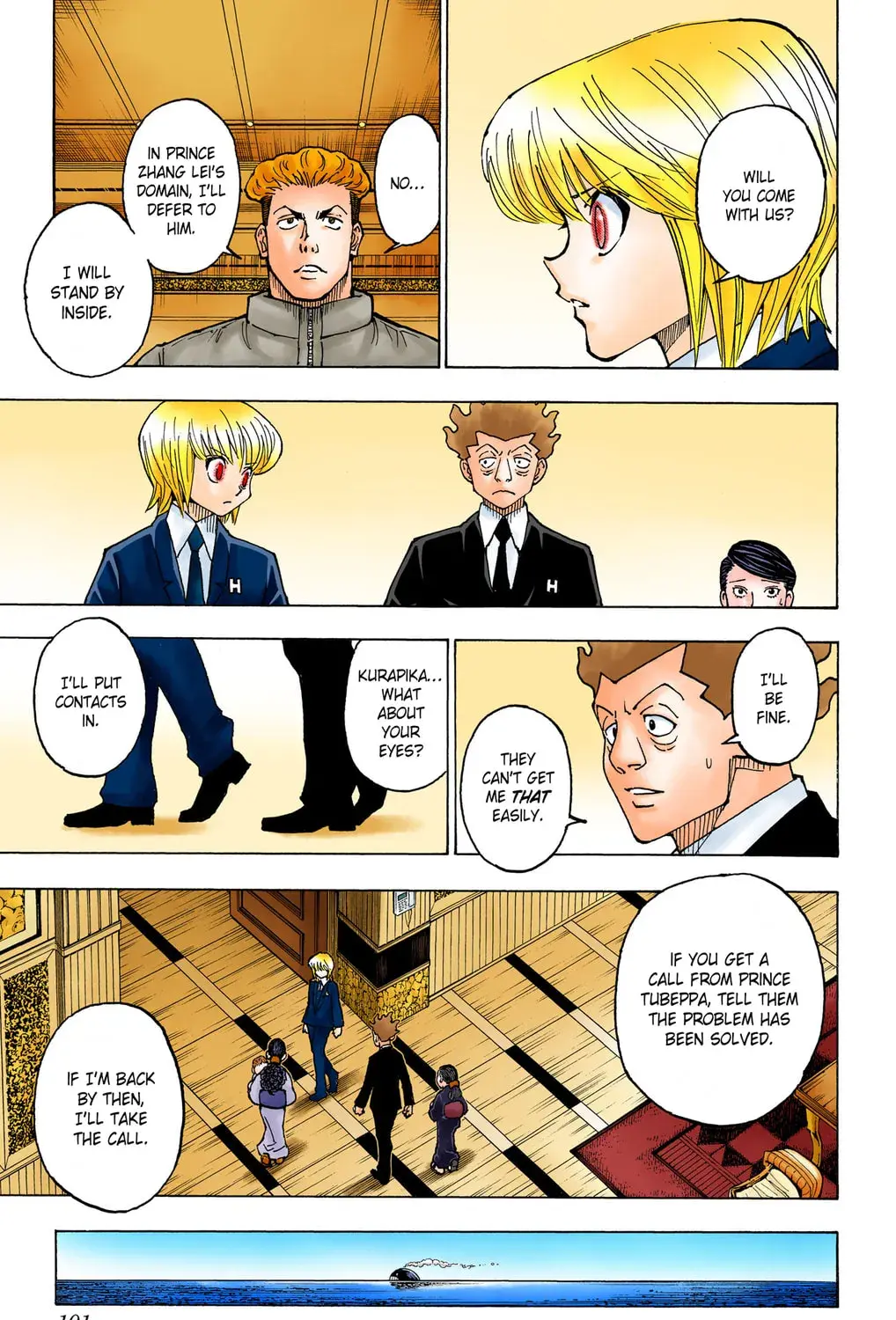 Hunter x Hunter Colored Manga, chapter 365, page 25
