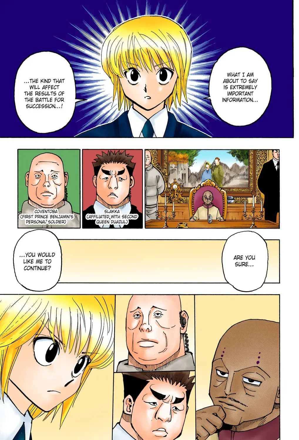 Hunter x Hunter Colored Manga, chapter 365, page 37