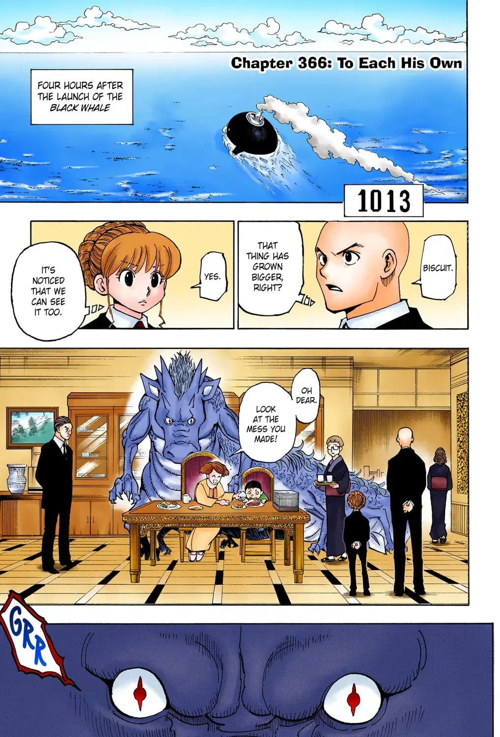 Hunter x Hunter Colored Manga, chapter 366, page 1