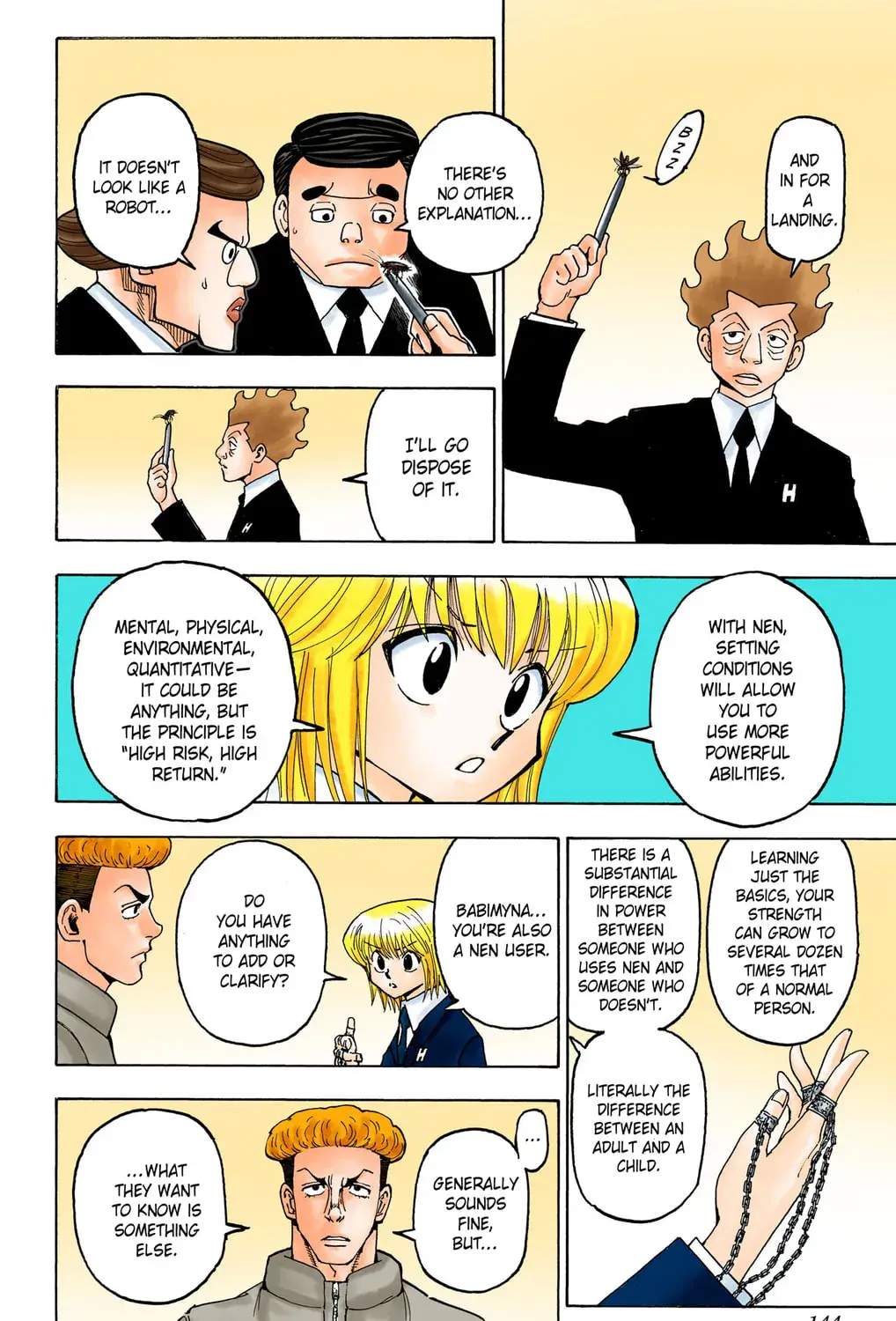 Hunter x Hunter Colored Manga, chapter 367, page 31