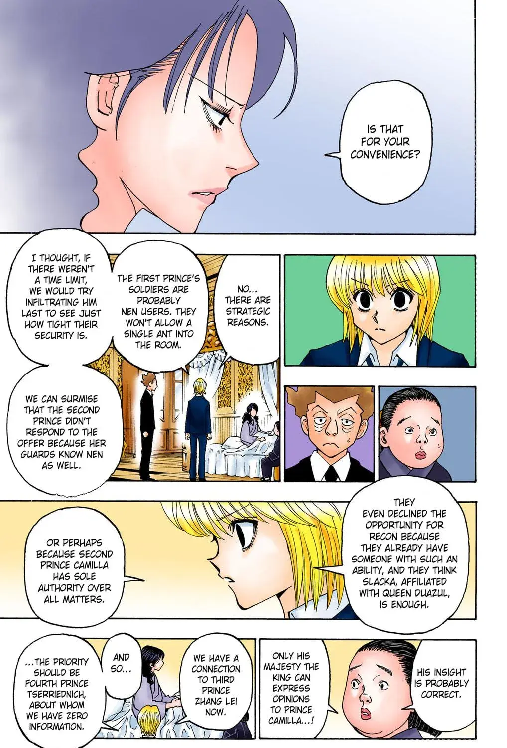 Hunter x Hunter Colored Manga, chapter 369, page 11