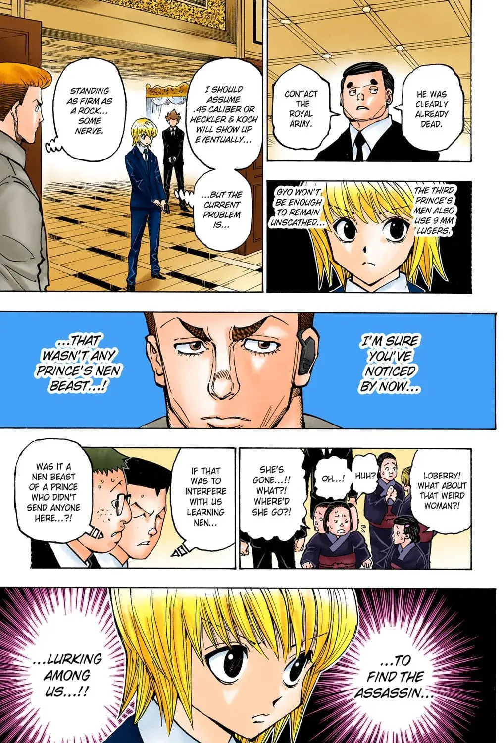 Hunter x Hunter Colored Manga, chapter 370, page 35