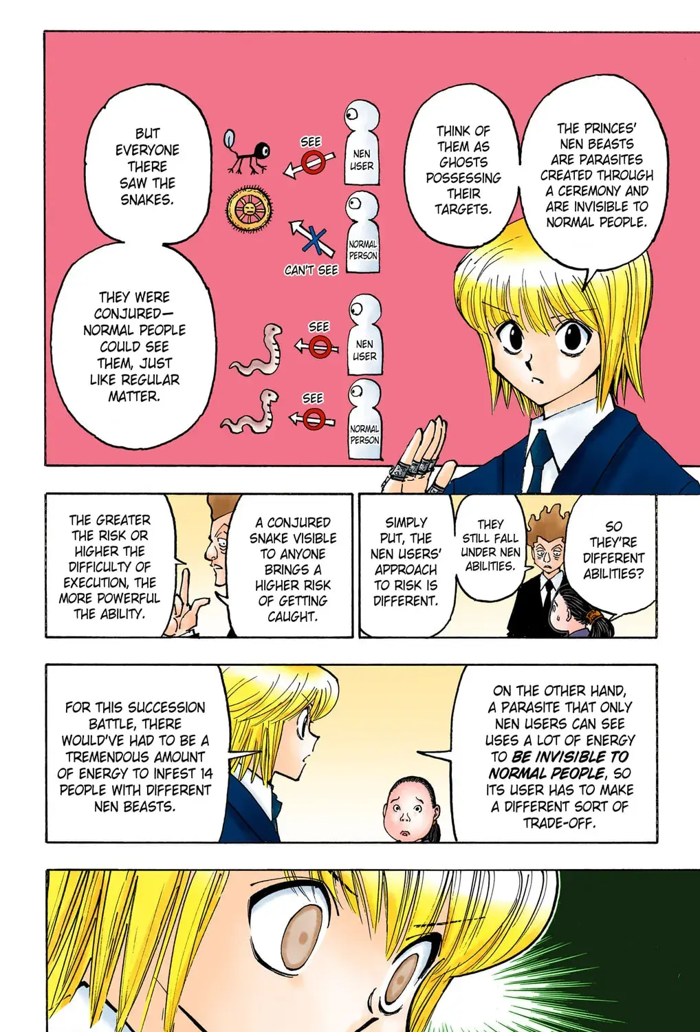 Hunter x Hunter Colored Manga, chapter 371, page 15