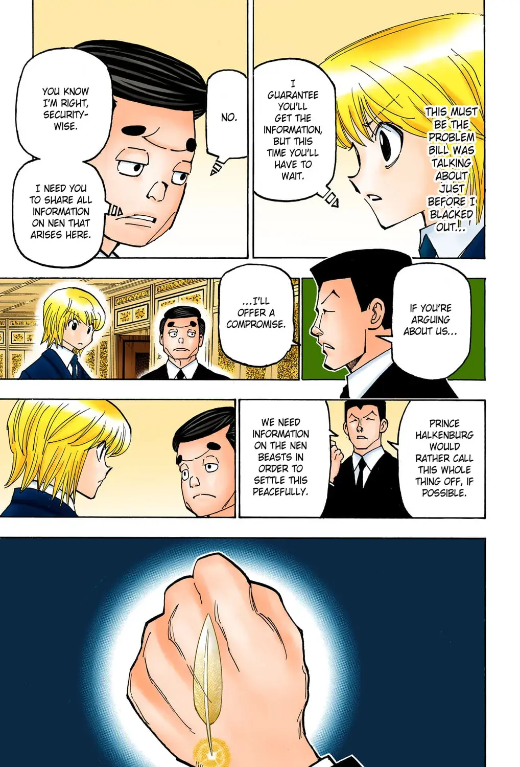 Hunter x Hunter Colored Manga, chapter 372, page 21