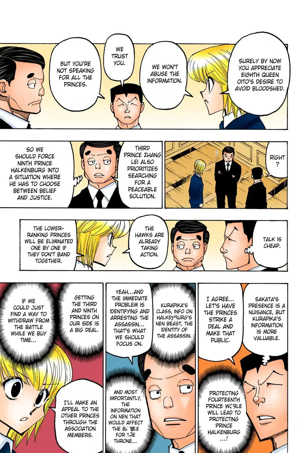 Hunter x Hunter Colored Manga, chapter 372, page 29