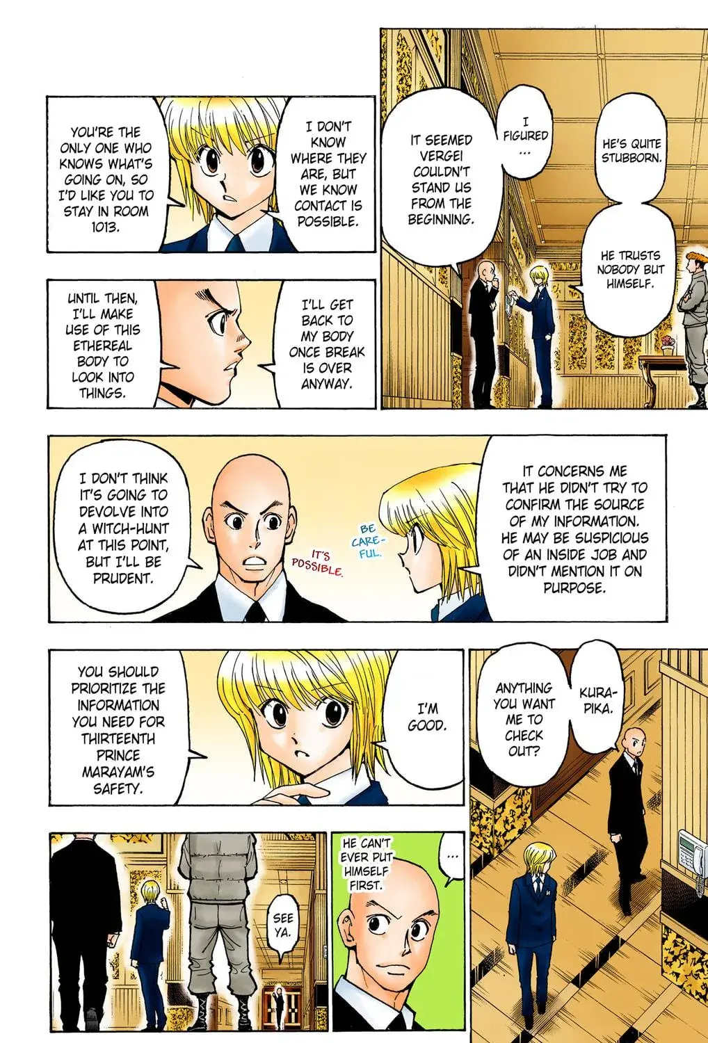 Hunter x Hunter Colored Manga, chapter 374, page 11