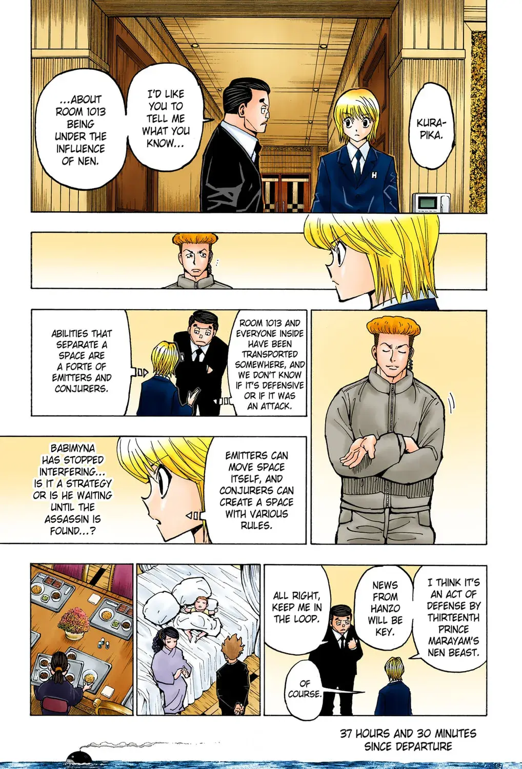 Hunter x Hunter Colored Manga, chapter 374, page 13