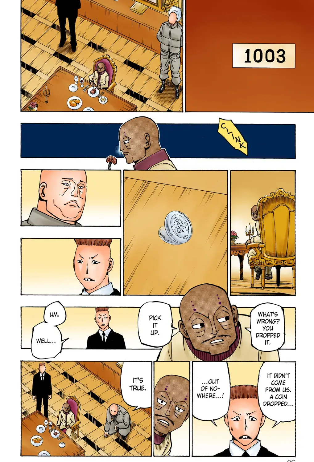 Hunter x Hunter Colored Manga, chapter 374, page 33
