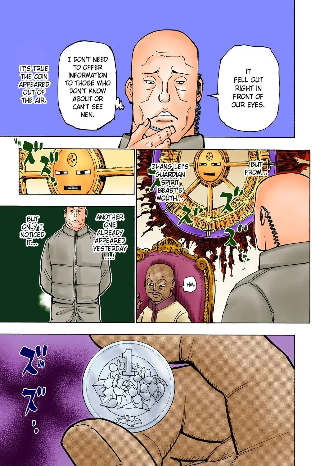 Hunter x Hunter Colored Manga, chapter 374, page 35