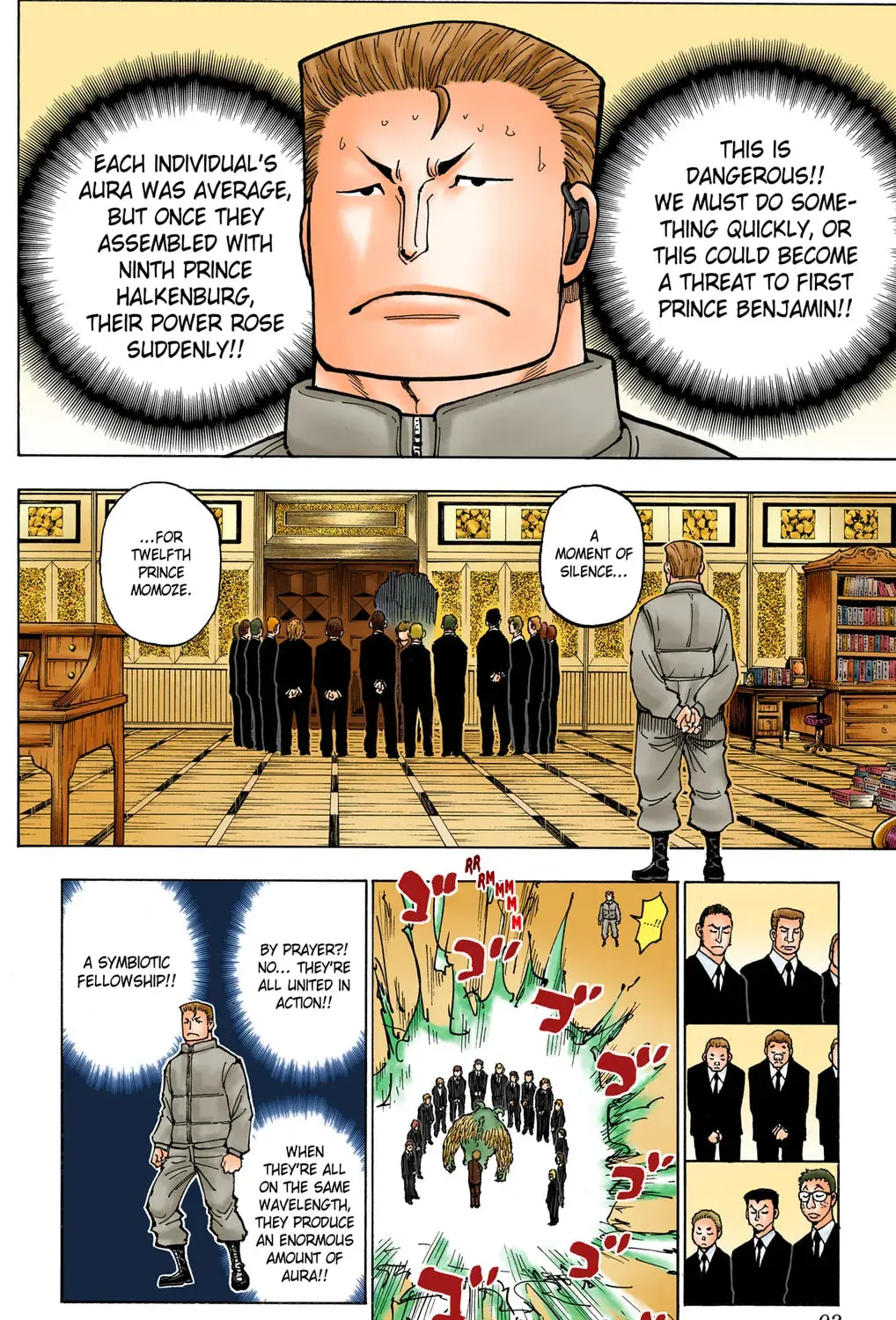 Hunter x Hunter Colored Manga, chapter 375, page 7