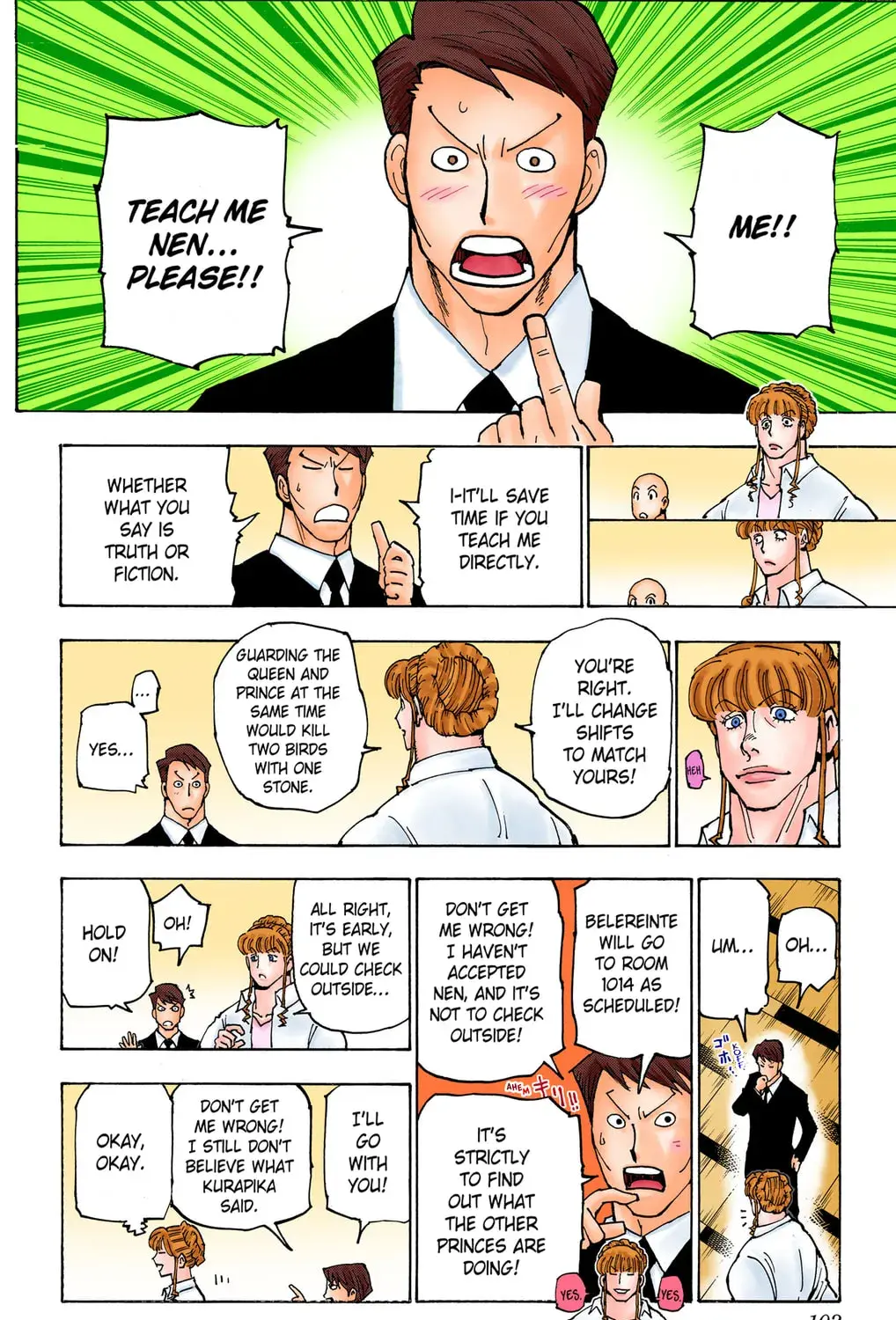 Hunter x Hunter Colored Manga, chapter 375, page 27