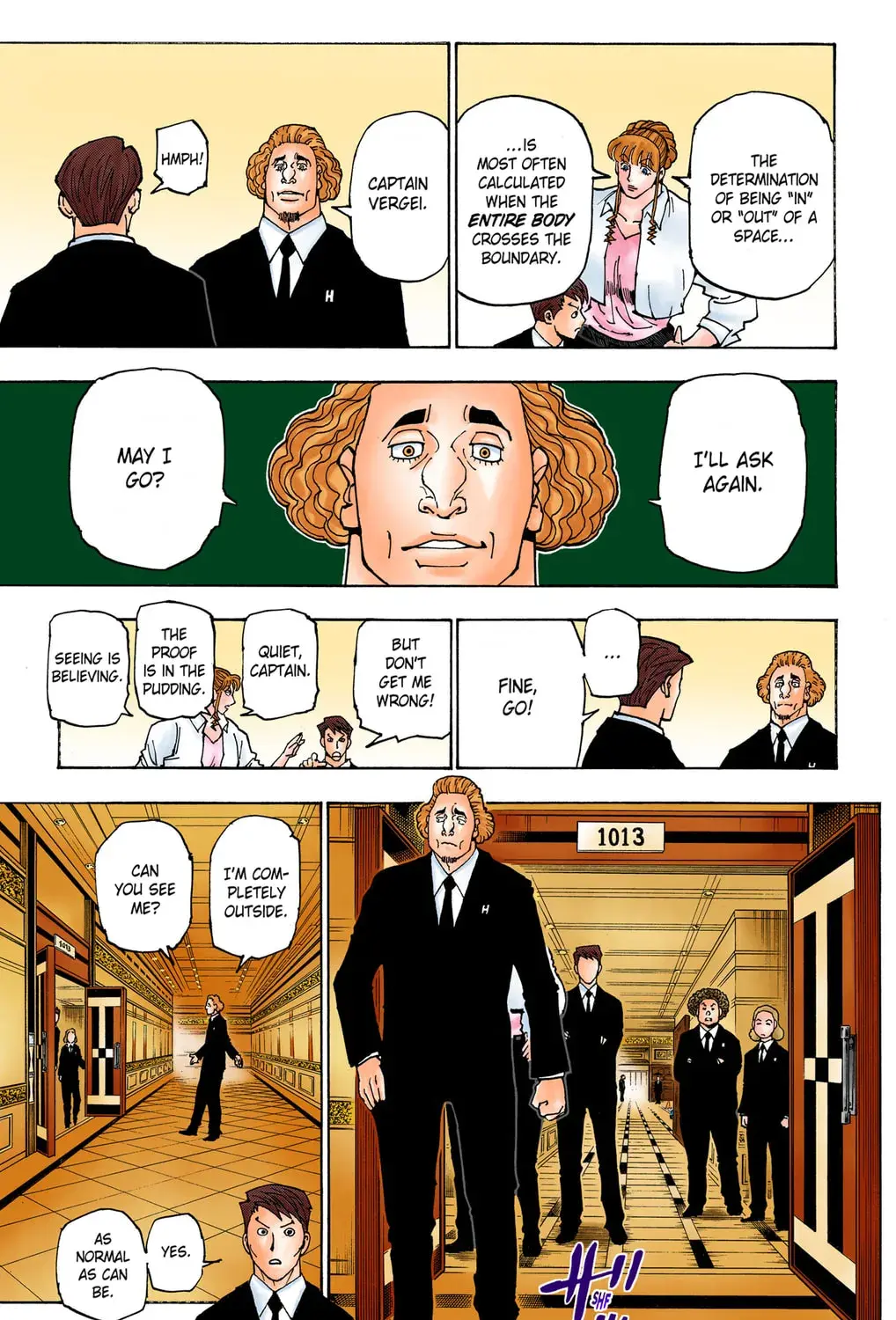 Hunter x Hunter Colored Manga, chapter 375, page 33