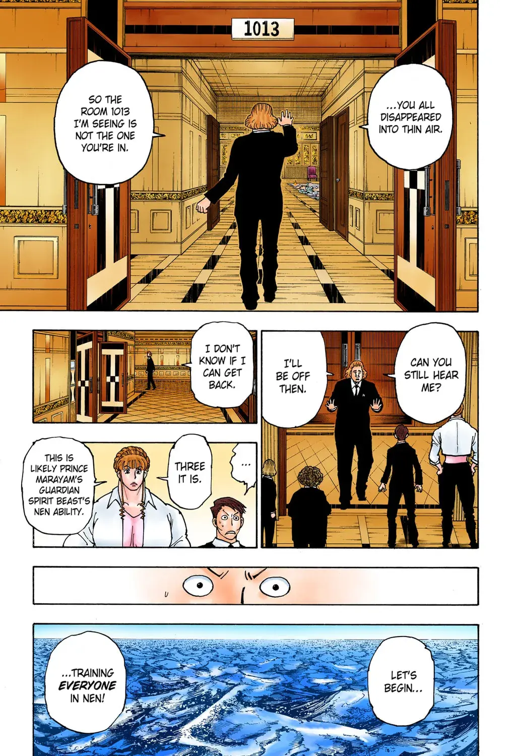 Hunter x Hunter Colored Manga, chapter 375, page 37