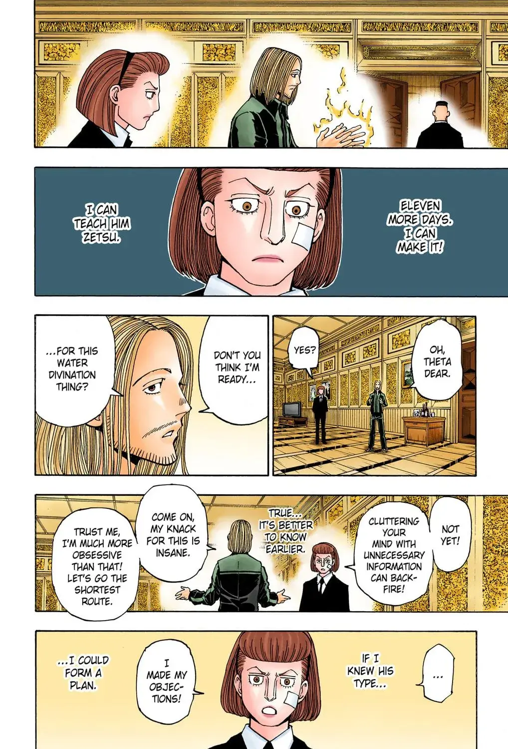 Hunter x Hunter Colored Manga, chapter 376, page 35