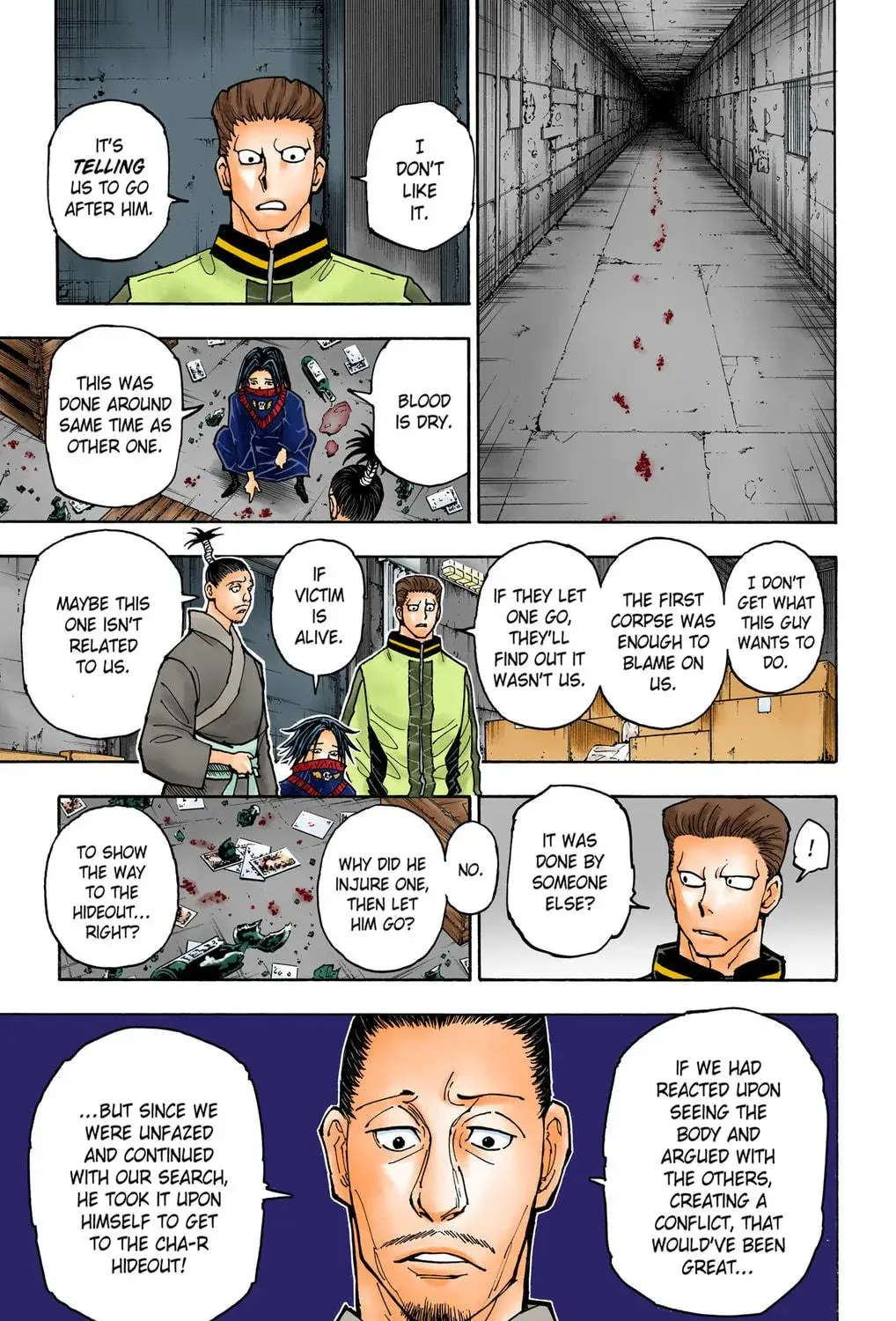 Hunter x Hunter Colored Manga, chapter 379, page 17