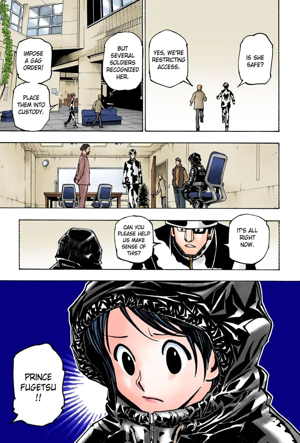 Hunter x Hunter Colored Manga, chapter 380, page 35