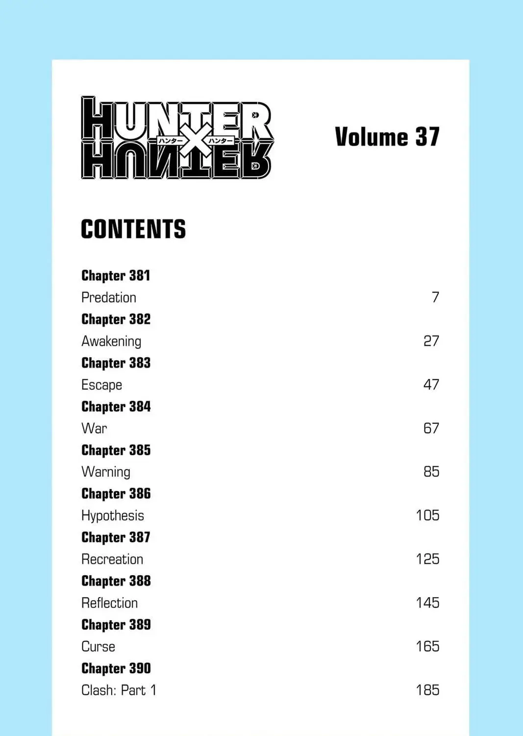 Hunter x Hunter Colored Manga, chapter 381, page 11