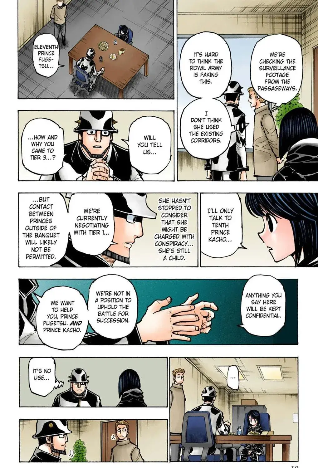 Hunter x Hunter Colored Manga, chapter 381, page 19