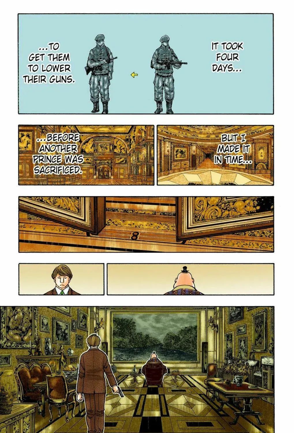Hunter x Hunter Colored Manga, chapter 382, page 5
