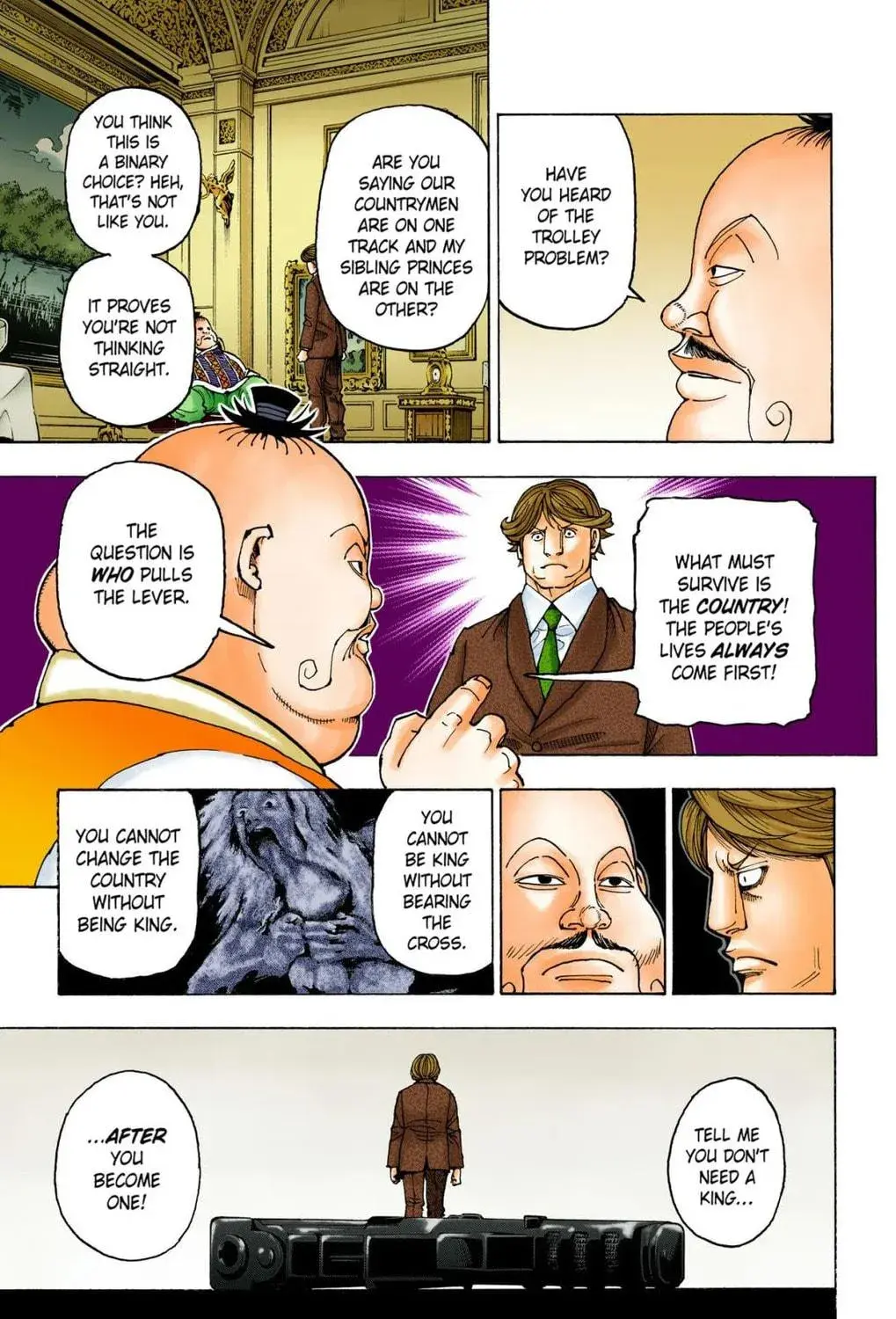 Hunter x Hunter Colored Manga, chapter 382, page 19