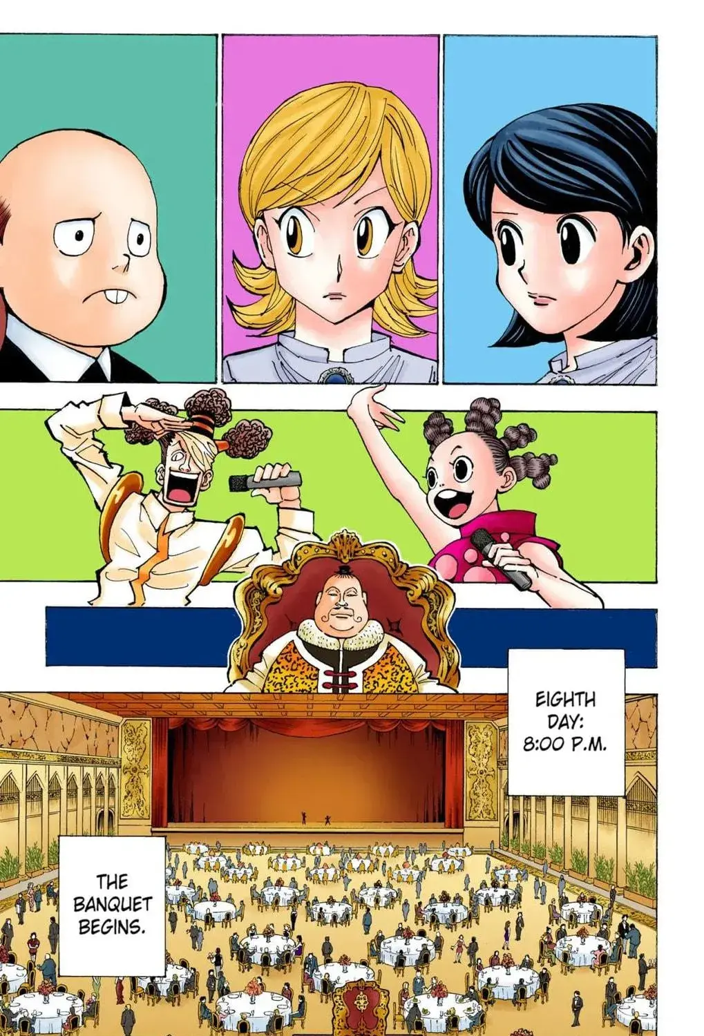 Hunter x Hunter Colored Manga, chapter 382, page 35