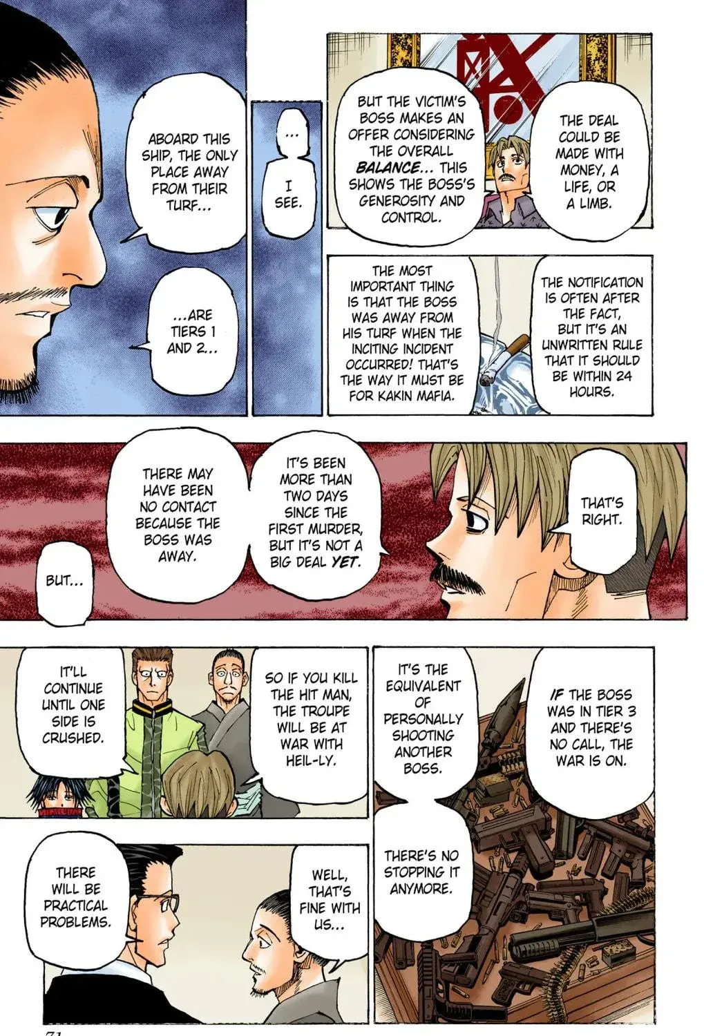 Hunter x Hunter Colored Manga, chapter 384, page 9