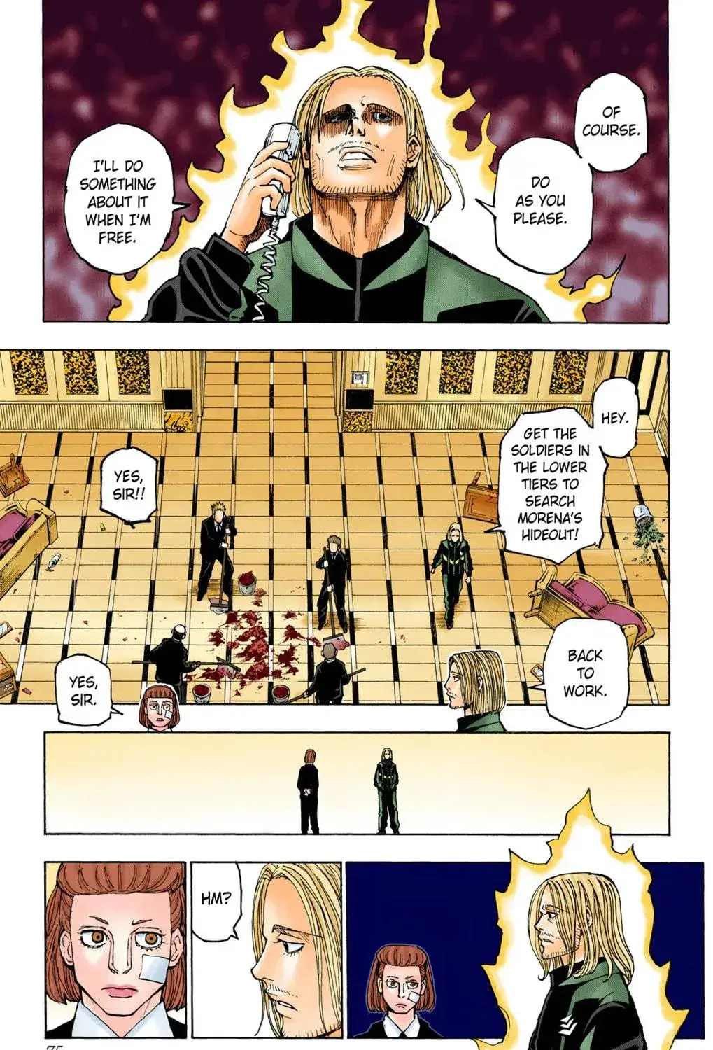 Hunter x Hunter Colored Manga, chapter 384, page 17