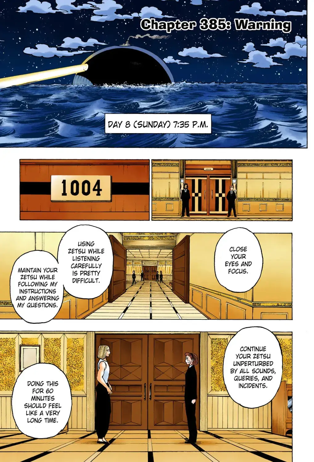 Hunter x Hunter Colored Manga, chapter 385, page 1