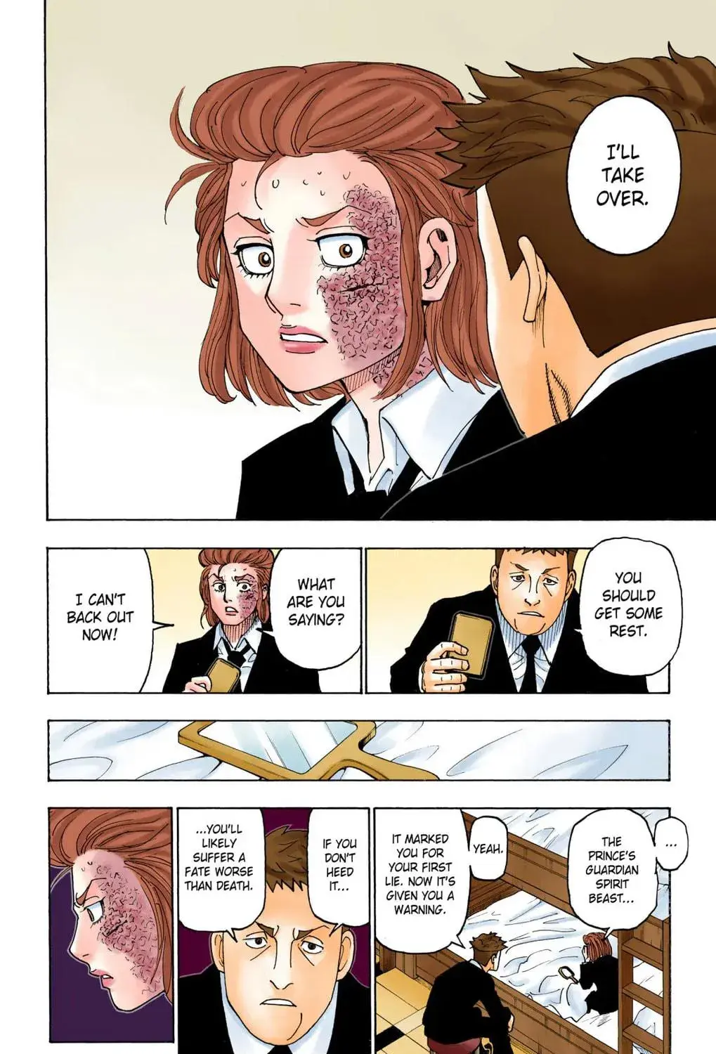 Hunter x Hunter Colored Manga, chapter 385, page 35