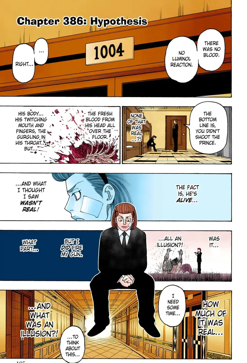 Hunter x Hunter Colored Manga, chapter 386, page 1
