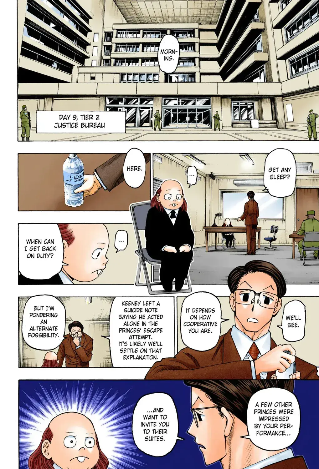 Hunter x Hunter Colored Manga, chapter 386, page 3