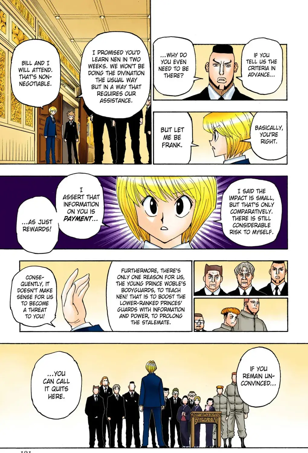 Hunter x Hunter Colored Manga, chapter 386, page 33