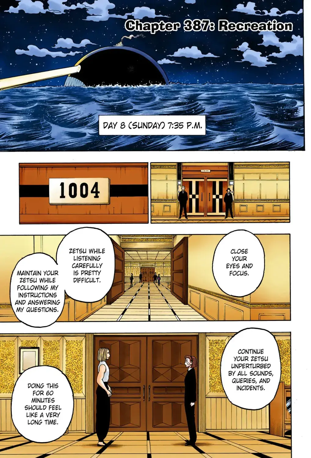 Hunter x Hunter Colored Manga, chapter 387, page 1